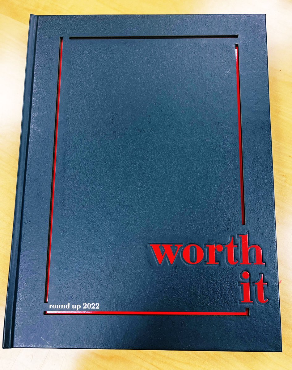 VeraPerkovic_'s tweet photo. Thank you @RoundUpCCHS staff and Mr. Nadler for this beautiful book of memories! It is absolutely #WorthIt What a year this has been 🤗🤩🤠 So proud of your work: you’ve captured amazing moments! #YearbookSigningDay https://t.co/KLiAbgRhik