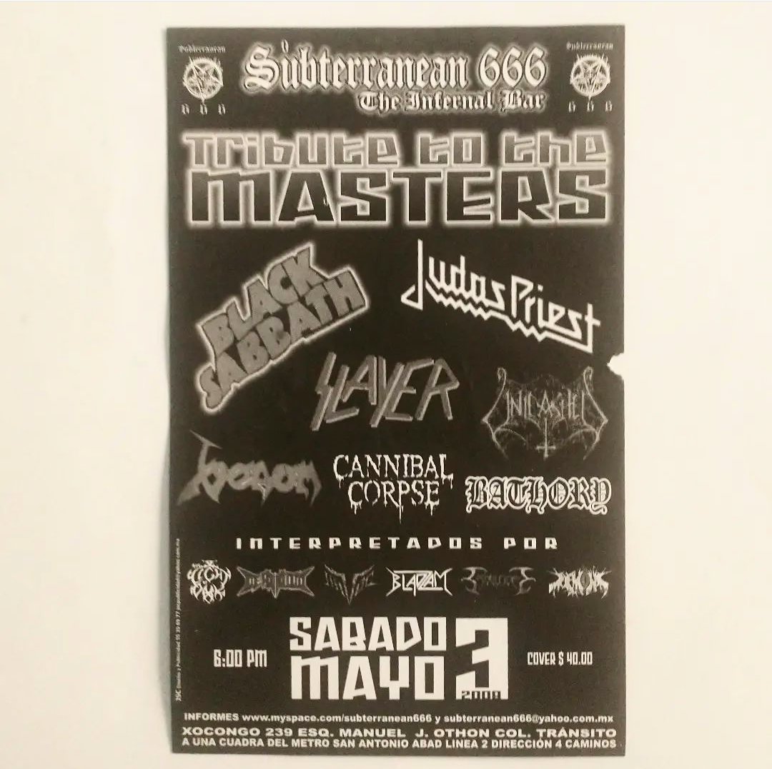 metalero_museo's tweet photo. Flyer físico de LIGHT OF DARK/DEAD BLOOD/BLADLAM/SOULCIDE de (3 Mayo 2008) #lightofdark #deadblood #bladlam #soulcide #museodelheavymetalmexicano https://t.co/49e5Kj1Xry