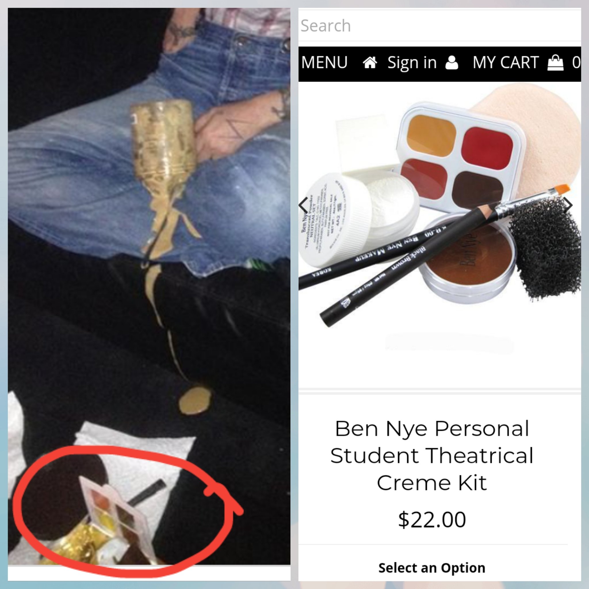 Ben Nye Personal Student Theatrical Creme Kit