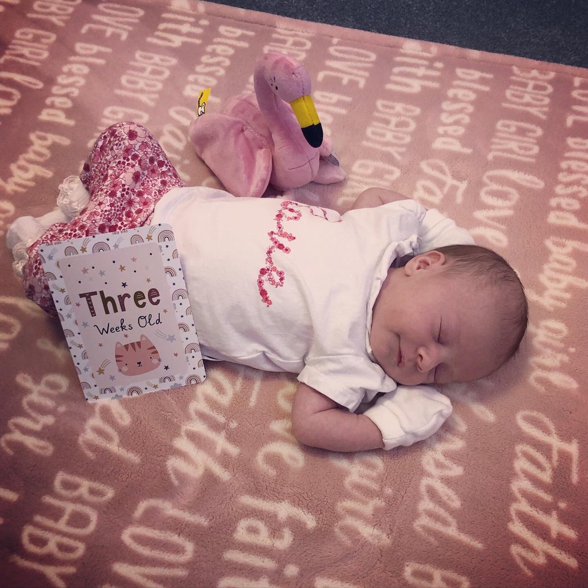 HazeKing12's tweet photo. My little girl was 3 weeks old yesterday.. I can’t believe the difference she has already made to our lives.. love you Emily 💗 #ThreeWeeksOld #Daughter #Family #Love #BabyGirl #Emily https://t.co/pzhdg4xtVW