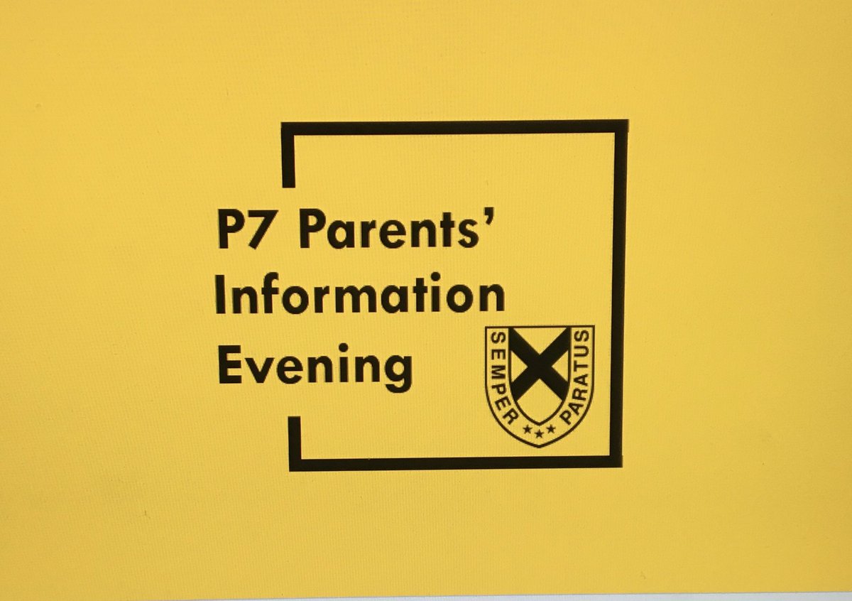 Grangemouth HS P7 Transitions tweet media