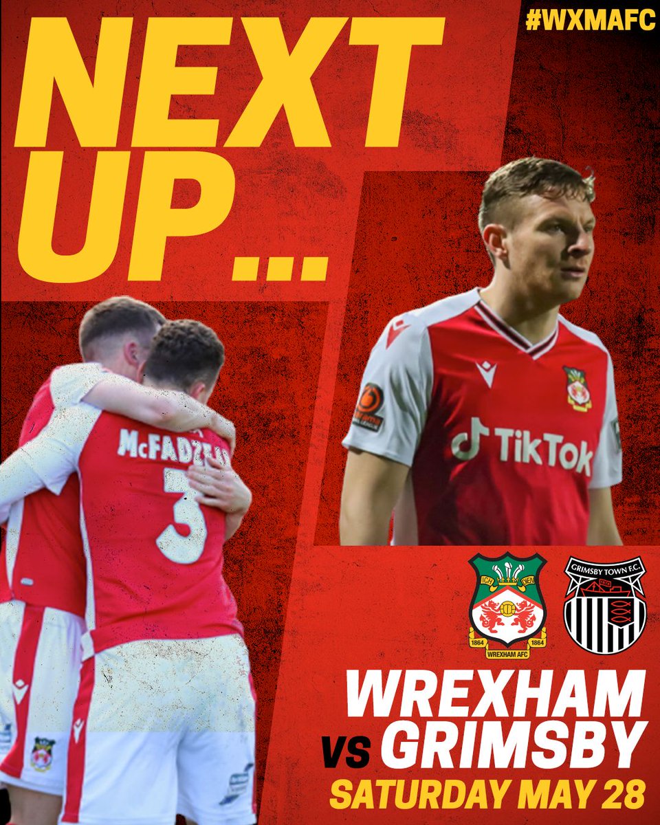 Saturday's Vanarama National League Play-off semi-final opponents have been confirmed...

🔴⚪ #WxmAFC
