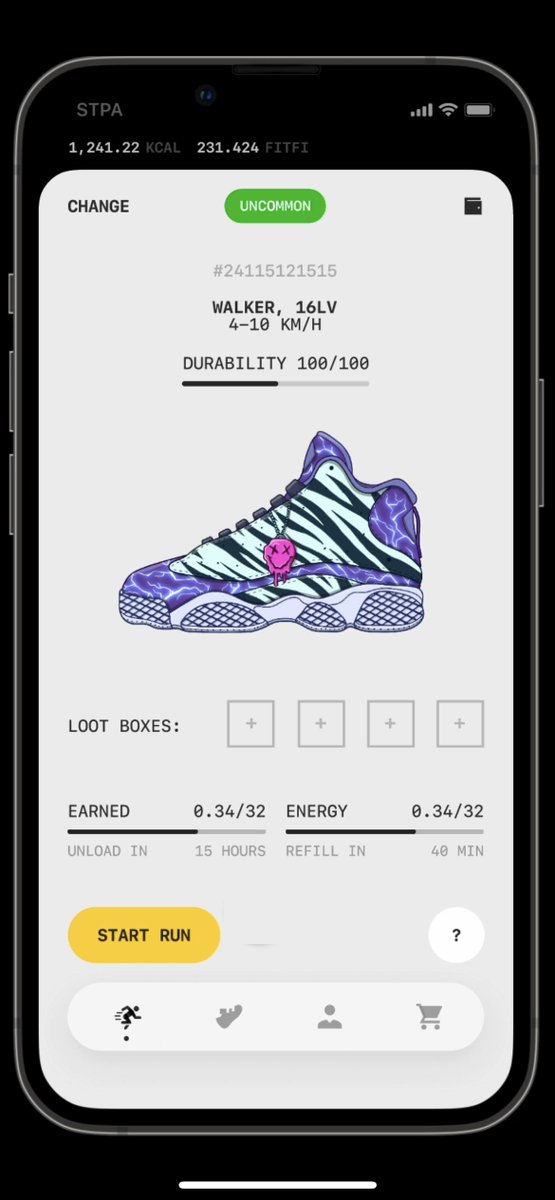 russ__kov's tweet photo. 📲 #Retweet si tu aime le visuel de @StepApp_ 👟 

#MoveToEarn $FITFI #NewApp #WhiteList 🔜 https://t.co/RnGhCwWWGq