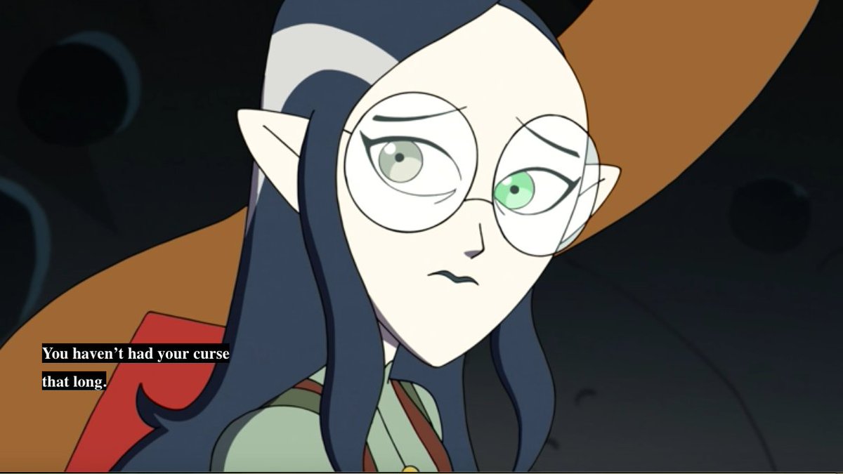 crowshaped's tweet photo. toh spoilers/
like r u picking up what i'm putting down. im soooo. why did they linger on her face like that. DO NOT DO ANYTHING STUPID!!!!!! https://t.co/K5G8CAHZlP