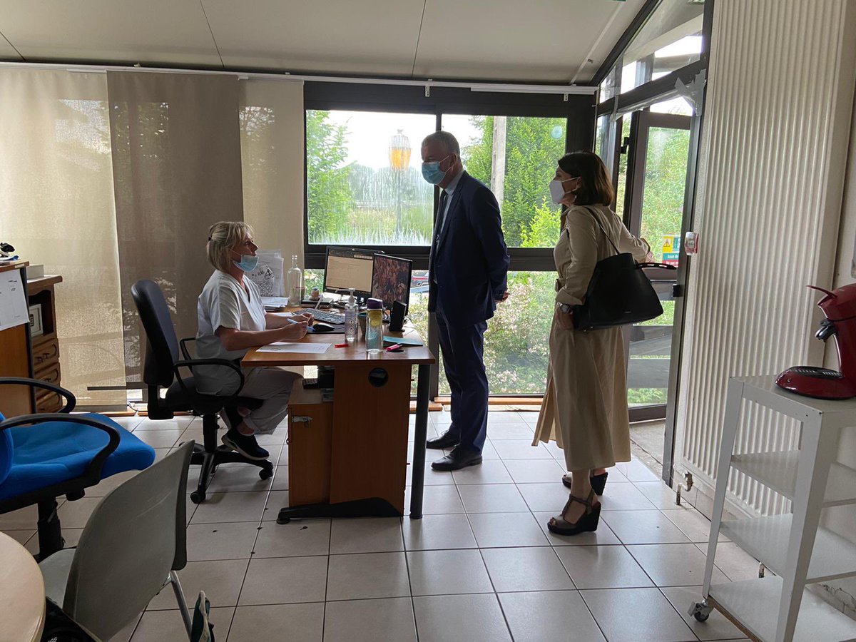 MartialSaddier's tweet photo. Visite de l’Établissement D’accueil Médicalisé de #Machilly https://t.co/Yb5DVDJIGd