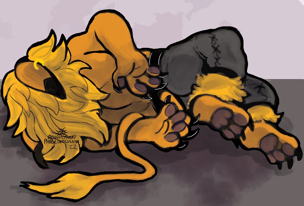 phageinoculum's tweet photo. rip leomon #Digimon https://t.co/dxe0JP3xLl