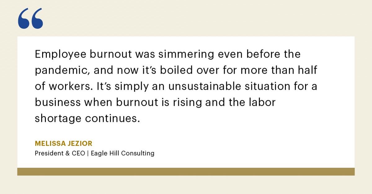 columbusbiz1st's tweet photo. More than half of American workers are burnt out — and most agree that a four-day workweek would help. #Columbus

Read more >> https://t.co/FHUXqdg1X7 https://t.co/qDRiLlaiNS