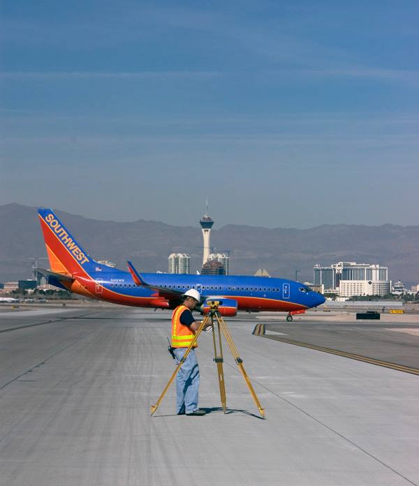Without surveyors, where would planes land?