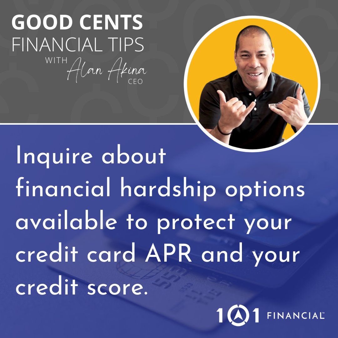 101Financial's tweet photo. If you pay your credit card bill on time every month, you won’t have to worry about a high-cost penalty interest rate. However, you can’t afford to make a payment, check with your card issuer to see what they can do for you.  #financialwellness https://t.co/296TY6Hpav
