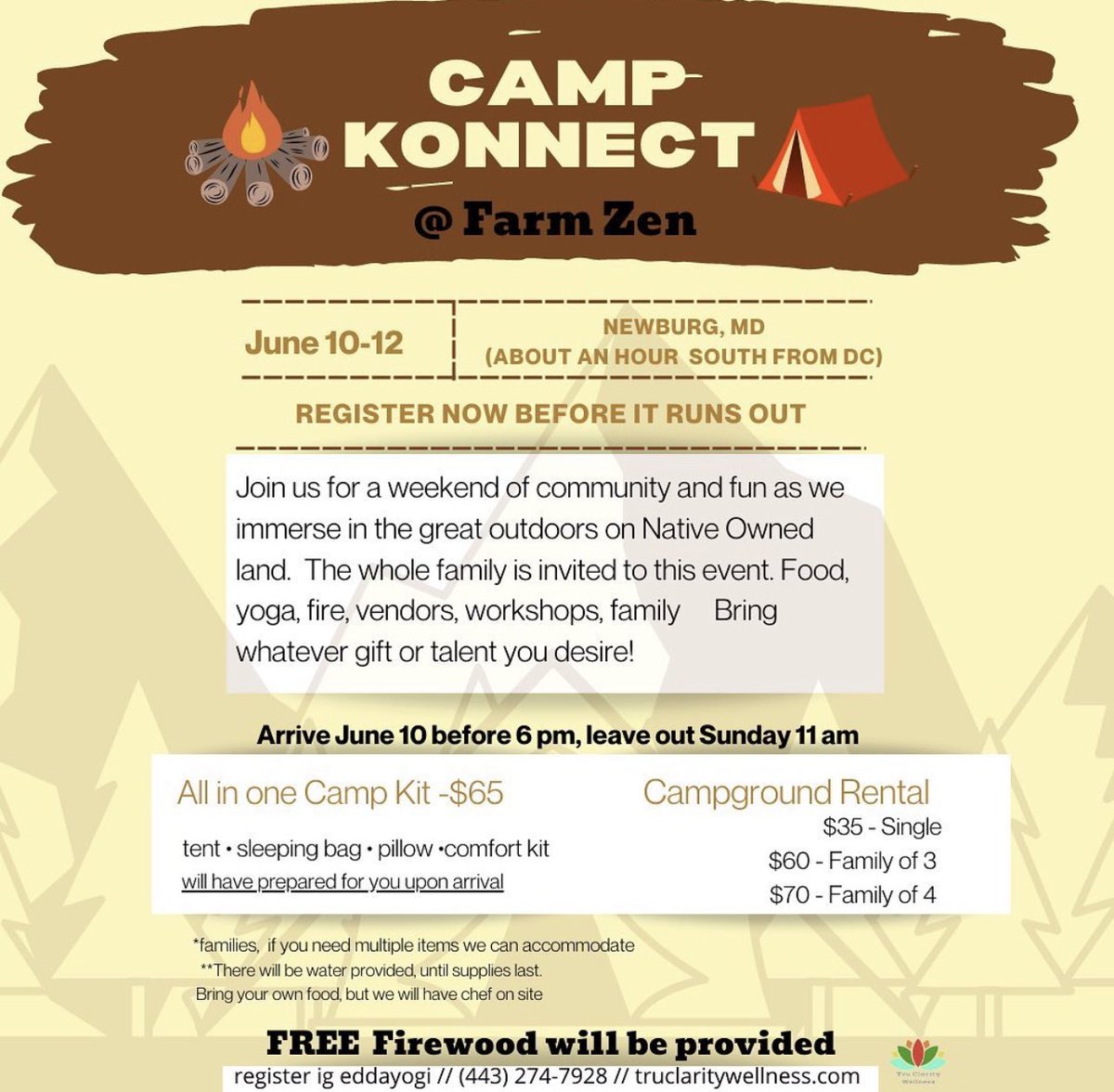 eddayogi's tweet photo. Peace fam, we’re having a POC potluck camping trip June 10-12 ⛺️Whatever skills or gifts you wish to share, bring them! Whole family is welcome 👥 https://t.co/DBtgcNyw3a