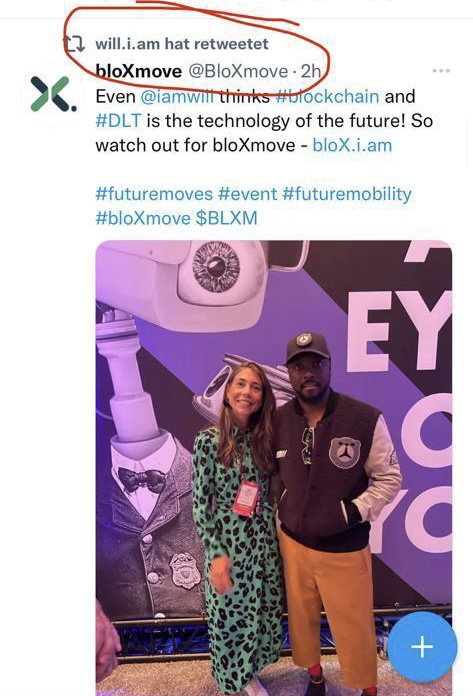 SophiaRoediger's tweet photo. This recap is different. Yes we met gorgeous people at #EIC #ITTRANS #OMR  
but more important we learned how they see the @BloXmove vision, products, #DLT 

When @kai_kaipflaume pitches #bloXmove @iamwill @aplusk underline the relevance of #blockchain #web3 than we do it right. https://t.co/7TztFoEBeC