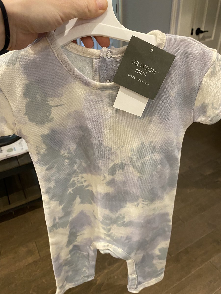 eburchatl's tweet photo. @TVGuyGrayson did you know you have a baby clothing line? Super cute! https://t.co/vDSfOotyfS