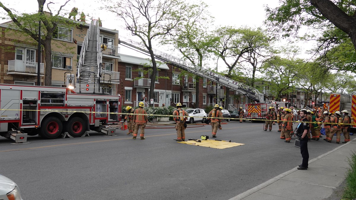 FSauveRC's tweet photo. 23/05/2022 Incendie en 10/08 @ 17h20 Jean-Talon &amp; Papineau réintégration des résidents dans les prochaines minutes https://t.co/5ANgrRfsOT