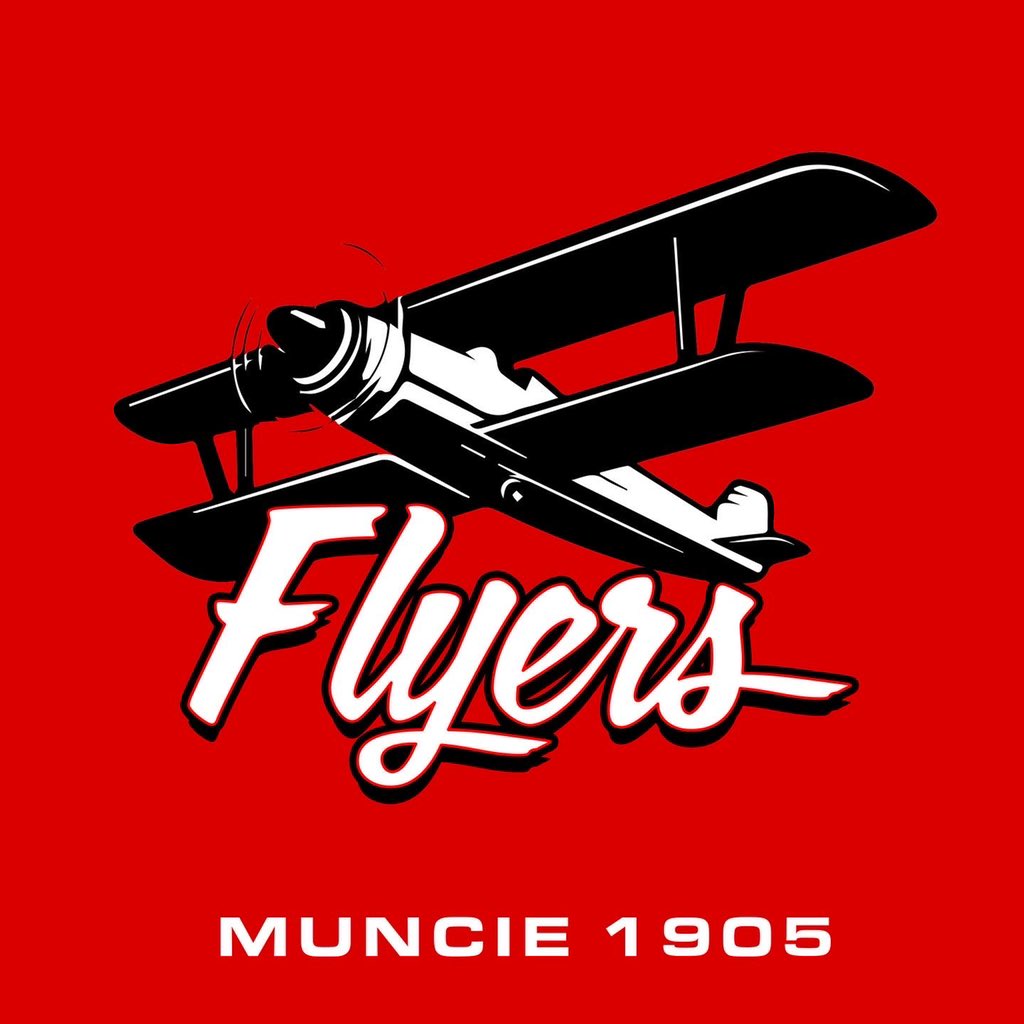 Muncie Flyers - Logo History 