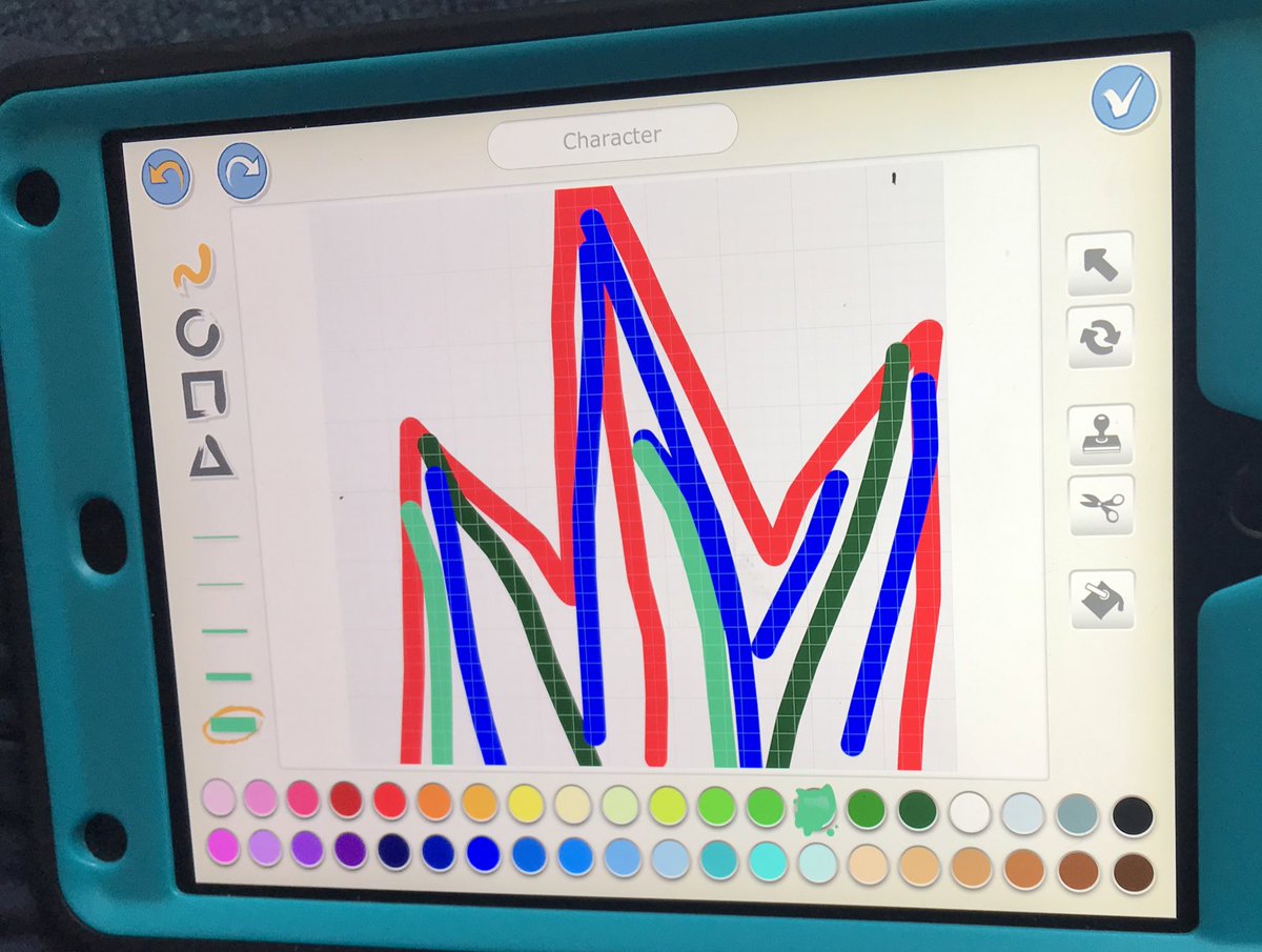 sassageek's tweet photo. P1 @AberlourPS have been  applying their computational thinking skills to create logical repeated patterns using elephants,teddies,cotton reels and unifix. They made a pattern by editing a @ScratchJr backdrop. @CASScotland @DigiLearnMoray @CompAtSch  @NAllianceScot @DigiLearnScot https://t.co/QC7ezMtuLl
