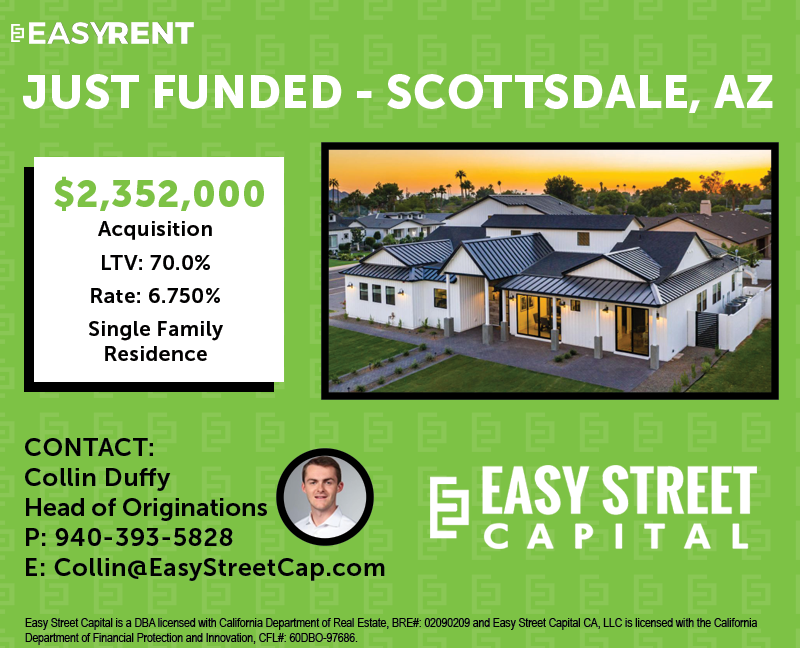 rob_s_simon's tweet photo. #JustFunded
Another beautiful luxury Short Term Rental funding in booming Scottsdale, AZ.  Borrower is purchasing a turnkey STR that produced a documented $372k (!) in @Airbnb earnings in the last year!  @EasyStreetCap is THE best in the business at STR loans!

@DuffyCollin https://t.co/UIht2SAiPn