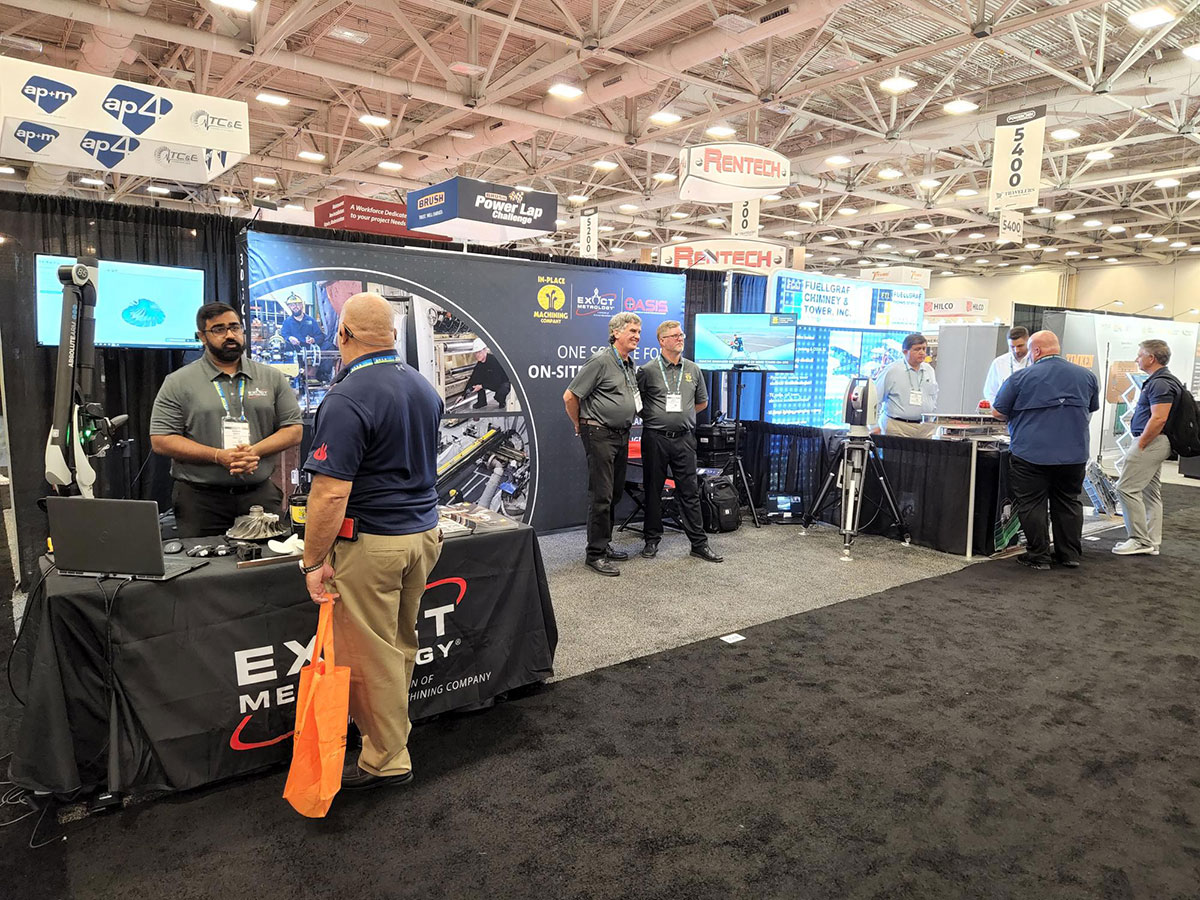 InPlaceMachine's tweet photo. 📢 POWERGEN 2022 IN PROGRESS! 📢
POWERGEN 2022 is under way in Dallas, Texas! Visit us at Booth 5508 and say hello to IPM’s new Measurement Services Division: OASIS Alignment Services and @ExactMetrology!
Learn More at👉https://t.co/rfkT4FM0wO
#powergen2022 #powergeneration https://t.co/fzqYvgdQeF