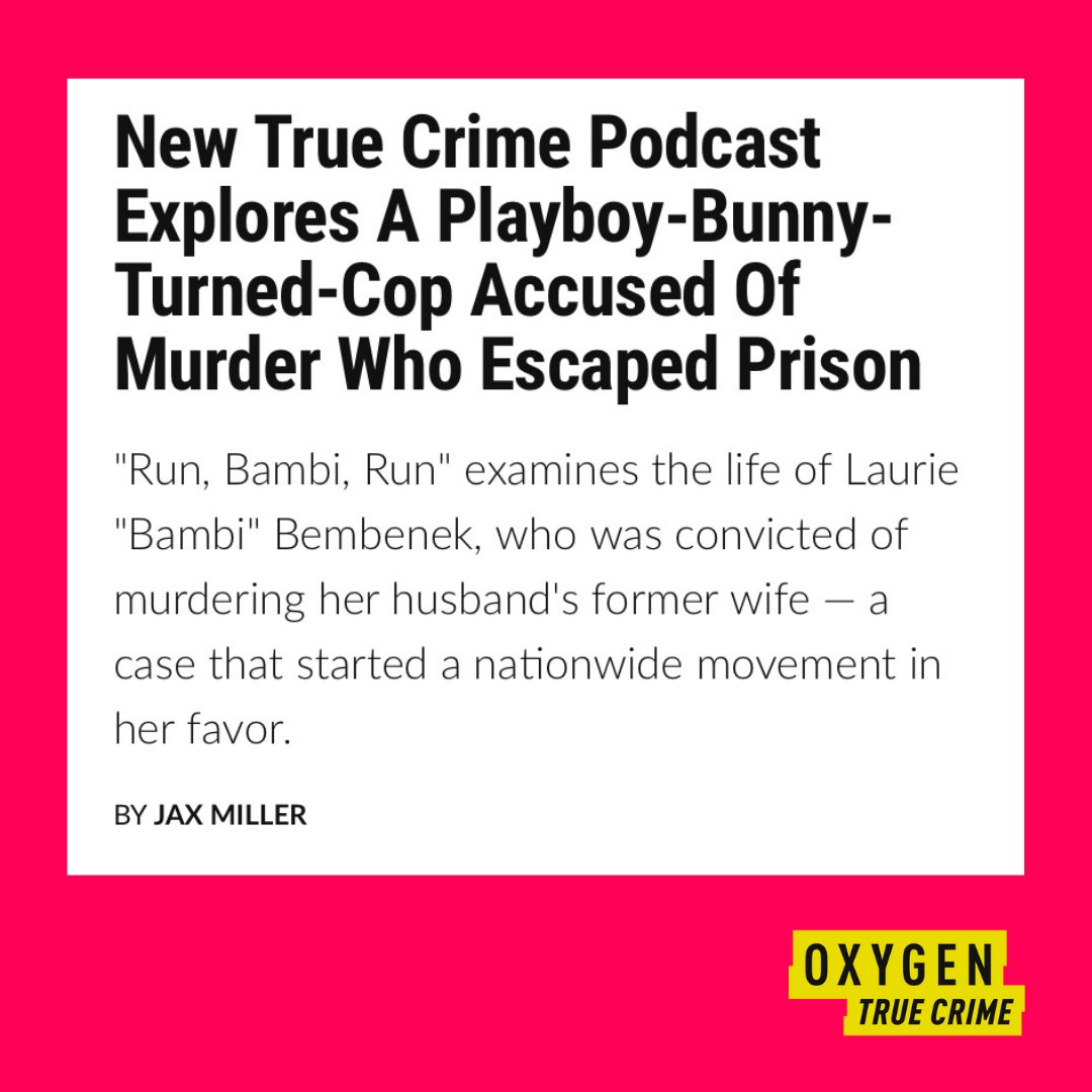 “She was going to stop at nothing to right her name” @vanessagrigor on the tragedies and triumphs of Laurie Bambenek @jaxmiller for @oxygen oxygen.com/true-crime-buz…