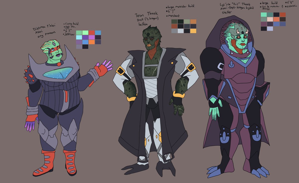 Star_Korg's tweet photo. aaand finished!

May 2022 vs July-August 2019 
 #masseffectoc #oc #alienoc #masseffect #drell #asari #artimprovement https://t.co/cUtRGYFSOQ