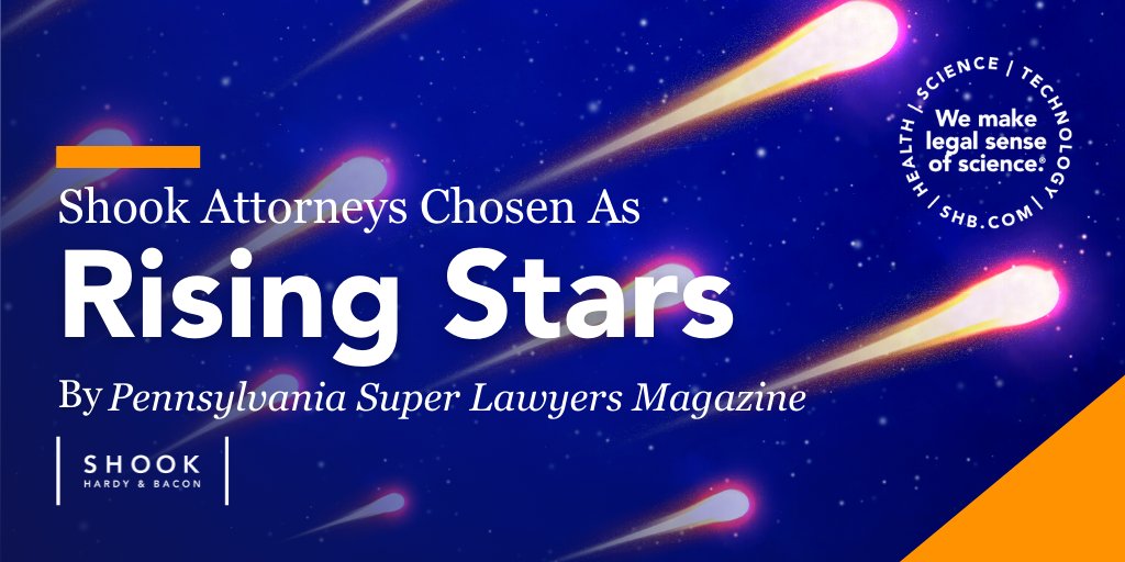 Shook attorneys Nicolai Schurko, Shareda Coleman and Brian Lands have been selected by Pennsylvania Super Lawyers Magazine as “Rising Star” litigators for 2022 in complex civil litigation and product liability litigation. <a href="/SuperLawyers/">Super Lawyers</a>
fal.cn/3oQYP