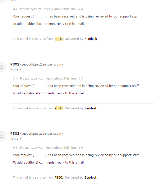 ErrantWitch's tweet photo. They used to communicate to at least let me know it's being "worked on", but now they don't even return my emails anymore.

I outright refuse to play until they fix my damn alt. 
2/2 https://t.co/4AN98WDRqx