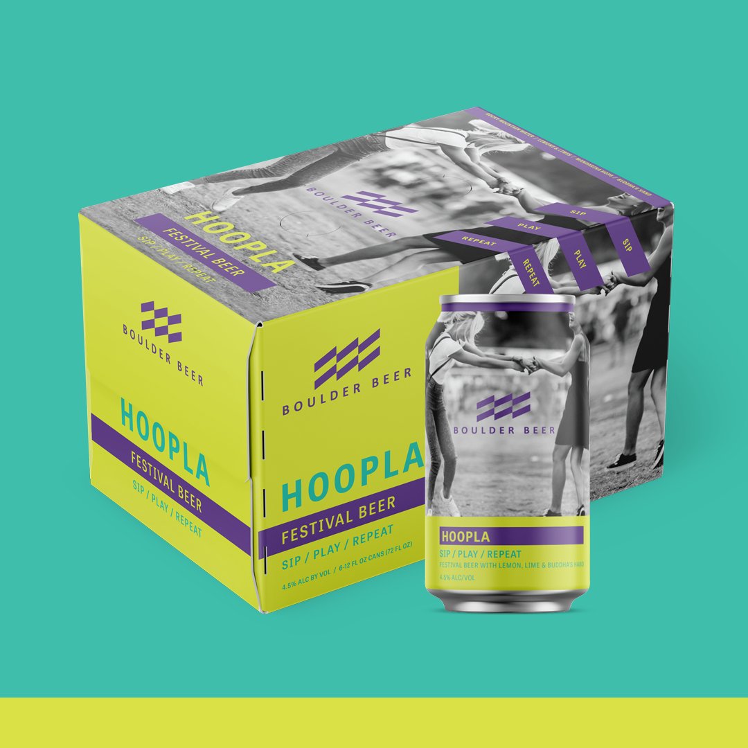 Created in collaboration with our friend Kyle Hollingsworth of The String Cheese Incident, soak in the sunshine with our light and bubbly Hoopla Festival Beer. 

Click here for the perfect summer sipper: boulderbeer.com/beer-finder/