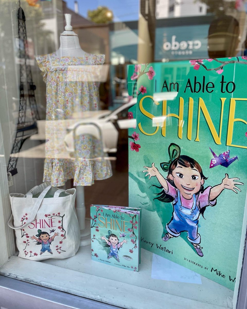 tinyteru's tweet photo. Thank you Mudpie SF for the lovely reading of 🌟I AM ABLE TO SHINE We had so much fun! #AuthorsOfTwitter #ownvoicesbooks #amazonpub #weneeddiversebooks #AAPI @KelseySkea @TvSMediaGroup @AmazonPub @FolioJr @PBTales22 https://t.co/DBo7rbELeL