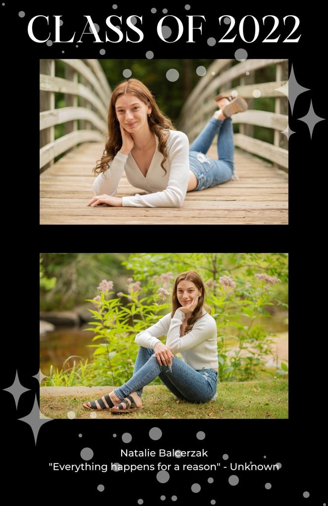 GACSchools's tweet photo. GAC Senior Spotlight 2022
Congratulations to our seniors Natalie Balcerzak &amp; Nate Balcerzak! We are grateful for the time we shared &amp; all the amazing things you have accomplished. You are bound for greatness. 
Please, check in all this week to celebrate our fantastic seniors. https://t.co/oQhRYysVzV