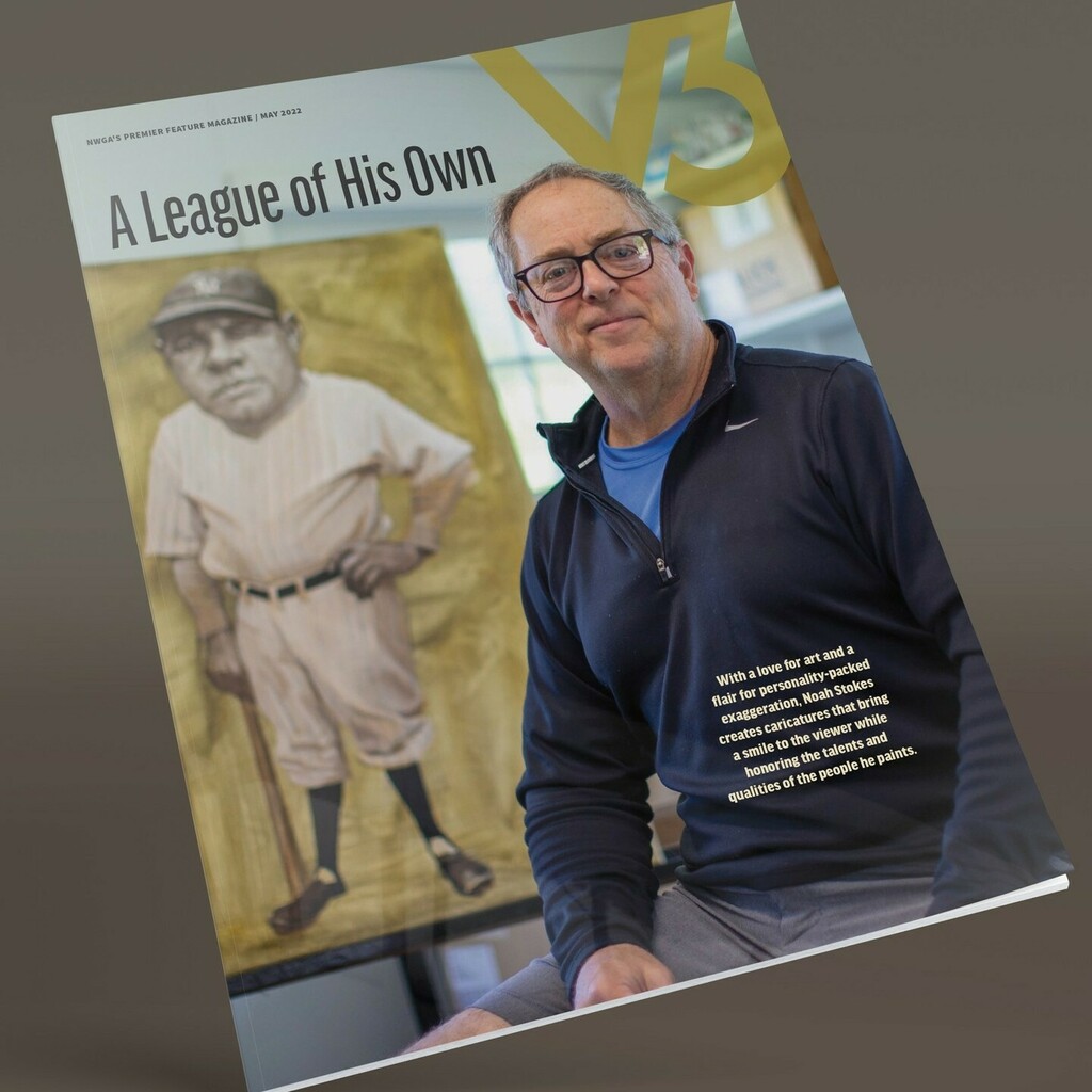 noahstokesart's tweet photo. Thanks so much to Paul Moses (yes Moses wrote about Noah) and V3 magazine for the article. Link to the story is in my bio. #momwillbeproud #v3magazine #readv3 https://t.co/tjlrzSgFTD https://t.co/F8kh7zvGWZ