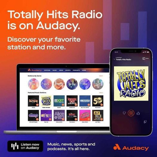 EricScottShow's tweet photo. Keep it on all day and night long at work for the best variety of ALL OF THE HITS! Listen live now with our app at the App Store, the Audacy, myTuner Radio, or TuneIn apps!! 
#totallyhitsradio #lakecharles #lakecharlesstrong #beaumonttx #lafayette #OnAir #sulphur #swlastrong https://t.co/oVraFcpFxa