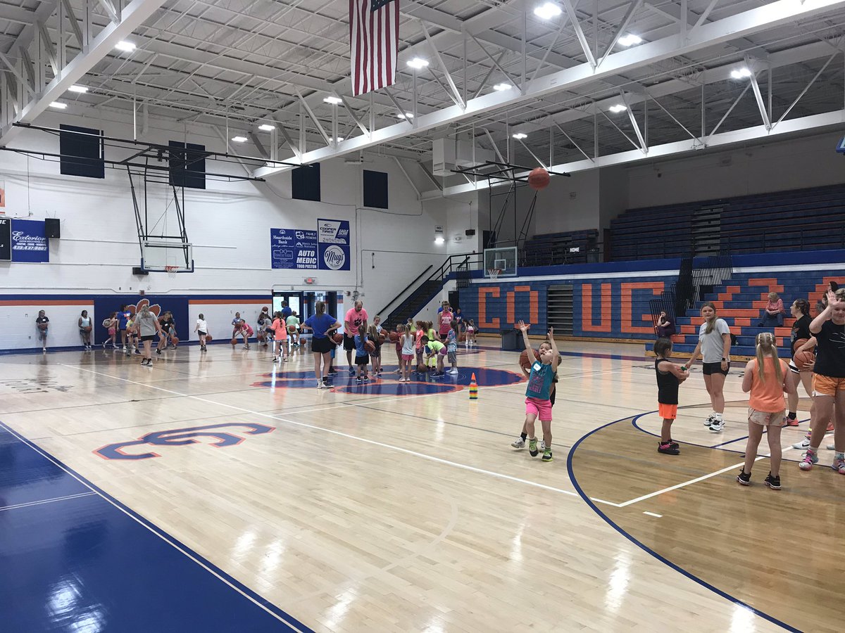 Here at Campbell County High School as the Lady Cougars basketball team holds its basketball camp. <a href="/lafollettepress/">LaFollette Press</a>