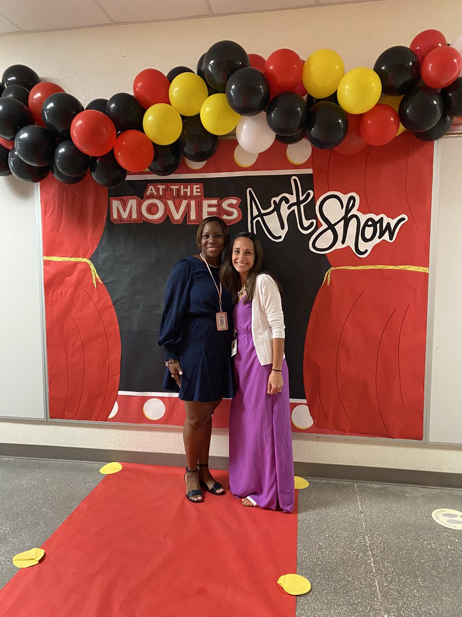 PineJogArtRoom's tweet photo. Thank you to @cscpbc for #abookforeverychild to read this summer! The students loved taking pictures on the red carpet &amp; picking their book while visiting our “At the Movies” Art Show w/ 9 bulletin boards of over 200 pieces of artwork celebrating our fabulous artists and readers! https://t.co/9BfeN4H99T