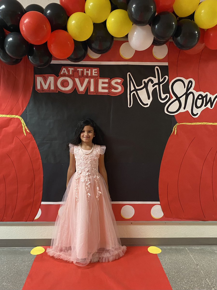 PineJogArtRoom's tweet photo. Thank you to @cscpbc for #abookforeverychild to read this summer! The students loved taking pictures on the red carpet &amp; picking their book while visiting our “At the Movies” Art Show w/ 9 bulletin boards of over 200 pieces of artwork celebrating our fabulous artists and readers! https://t.co/9BfeN4H99T