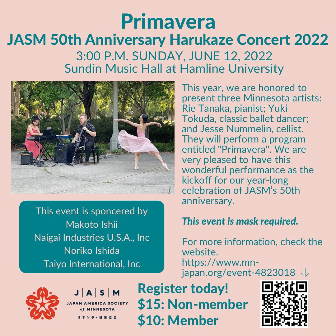 JASM ミネソタ日米協会 tweet media