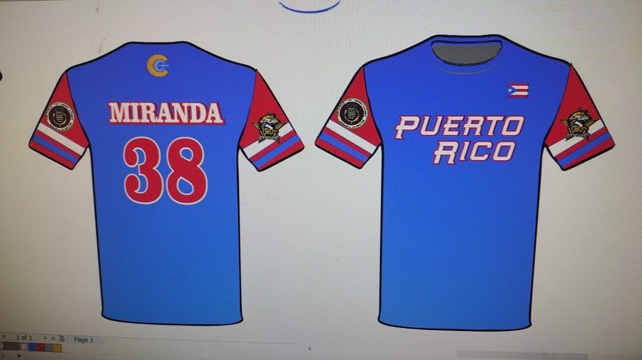 Oficialmente les presentamos el uniforme oficial de los lobos de 🇵🇷 que estaremos usando en la serie del caribe en Barranquilla Colombia 🇨🇴 de la liga sub 23 pony.

#seguimo #nadanosdetiene💪 #sinmiedoalexito  #estoestacameron  #vamosxmas💪 #lobos  #arecibopr🇵🇷