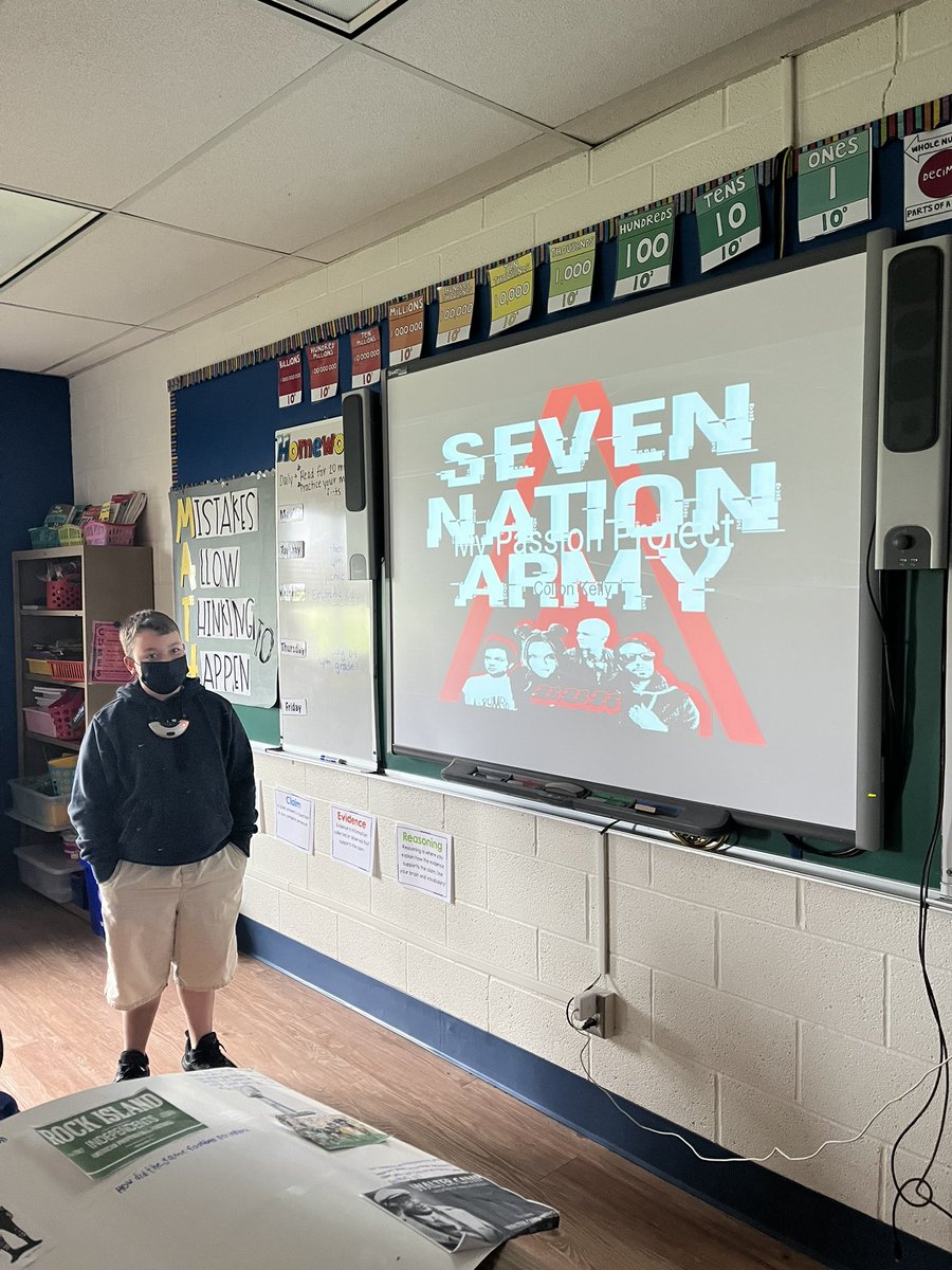 BMSHCroft's tweet photo. I am beyond proud of my students for discovering their passions and being in charge of their own learning. Some projects included: editing, women in football, baking and learning a new song on guitar! #BrunswickPride https://t.co/aQCta823SV