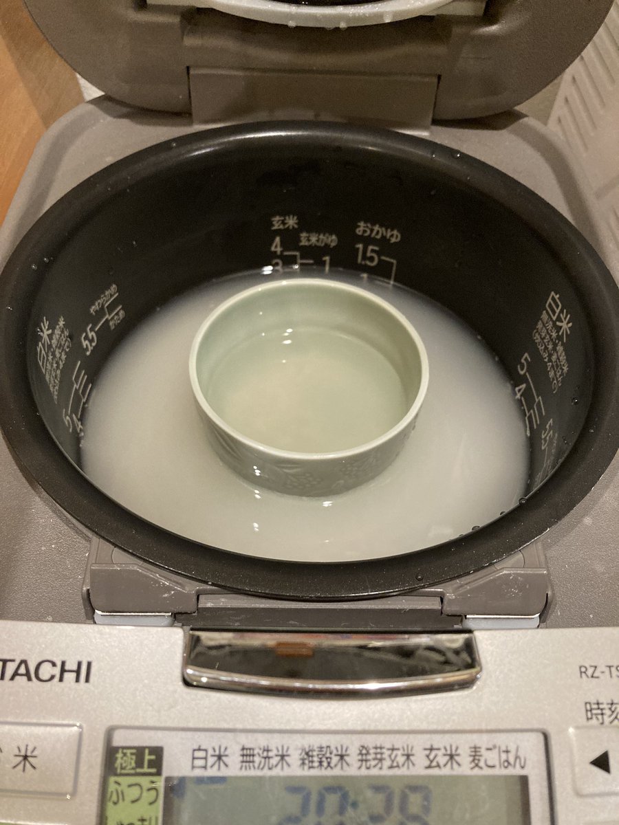 離乳食のおかゆを普通のご飯と一緒に炊飯器で作る方法がとても画期的 これで育った Togetter