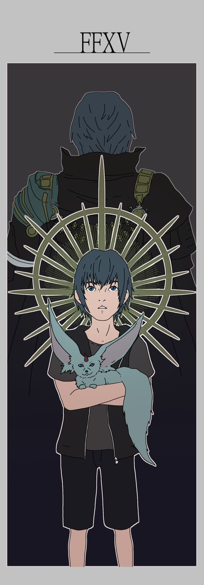ArtAugo's tweet photo. I thought I’d give designing a bookmark a try, so I threw this together.  I have no idea how well these details will print, so wish me luck. https://t.co/RPIbS1X4PX