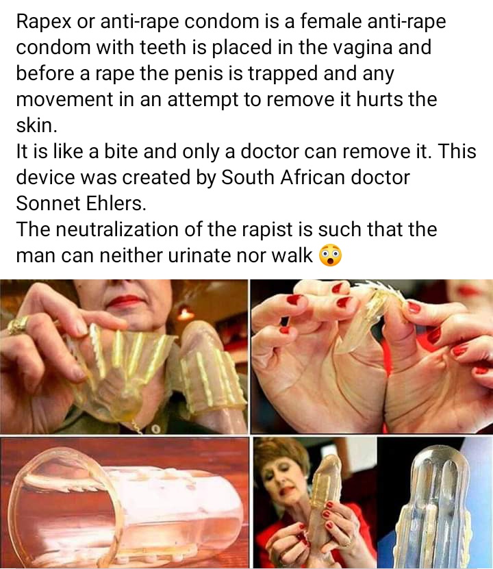 TRNOnline's tweet photo. @Pali_ox Ladies there is a new tool to prevent rape https://t.co/d9dS9Sanp7