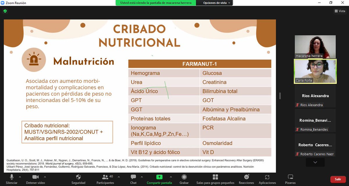 fortecarlaa's tweet photo. ¿Sabias que el/la farmacéutico/a en 🇪🇦 tiene un rol y participación muy diferente en el #soportenutricional al que tenemos en 🇦🇷? 
Hoy en el Curso de SN para Farmacéuticos de AFAM  @maca_he nos compartió su experiencia en el @HUniv_Poniente

#pormasfarmaceuticosenSN https://t.co/h9w4ljL5AQ