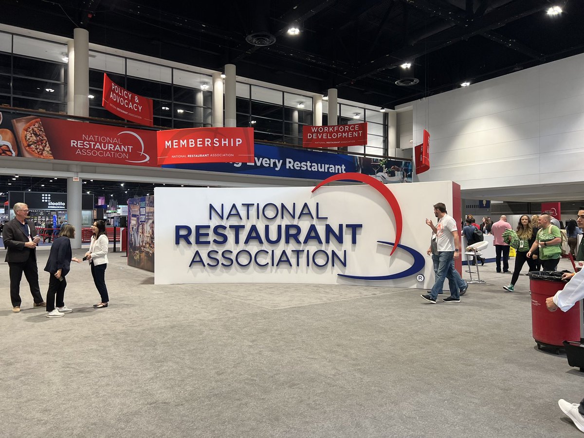 Great weekend at #2022RestaurantShow in Chicago. Loved the energy, discussions, and free food!