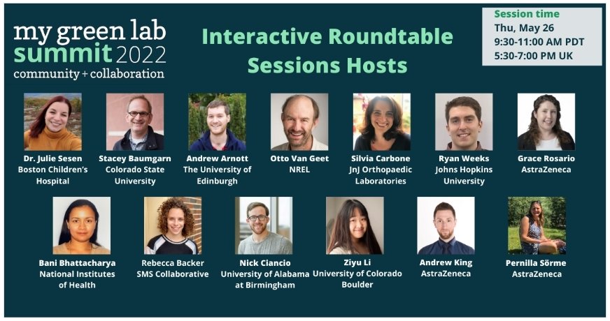 sesen_julie's tweet photo. Did you secure your spot for the @My_Green_Lab summit this Thursday?
Still time to register: https://t.co/qN6K7t0HgR
Join us to learn and network! 🌱
#greenlabs #labsustainability #UntilEveryLabIsGreen https://t.co/FRUmm59O2J