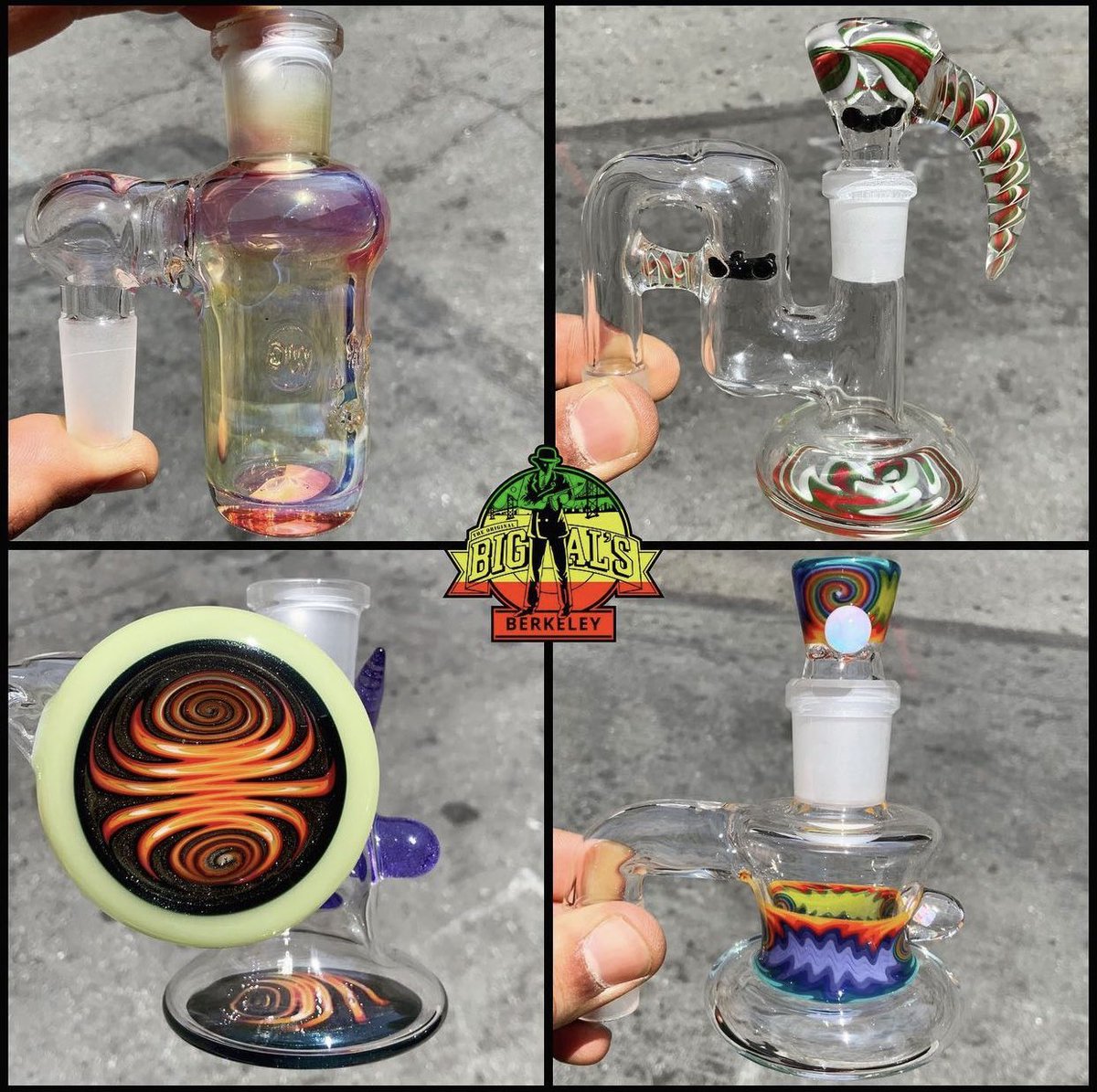 BigAlSmokeshop's tweet image. A Couple Drycatchers #unityglassworks @lv_glass @superphunkglassworks @stringbeansglass #ustubes 🗑🫴🚮 🔥💨🌪💦🥳

bigalssmokeshop.com

#drycatcher #wigwag #fumed #opal #thor #pokemon #karlterminiglass #scientificglass #berkeley #superphunkglass #stringbeansglass