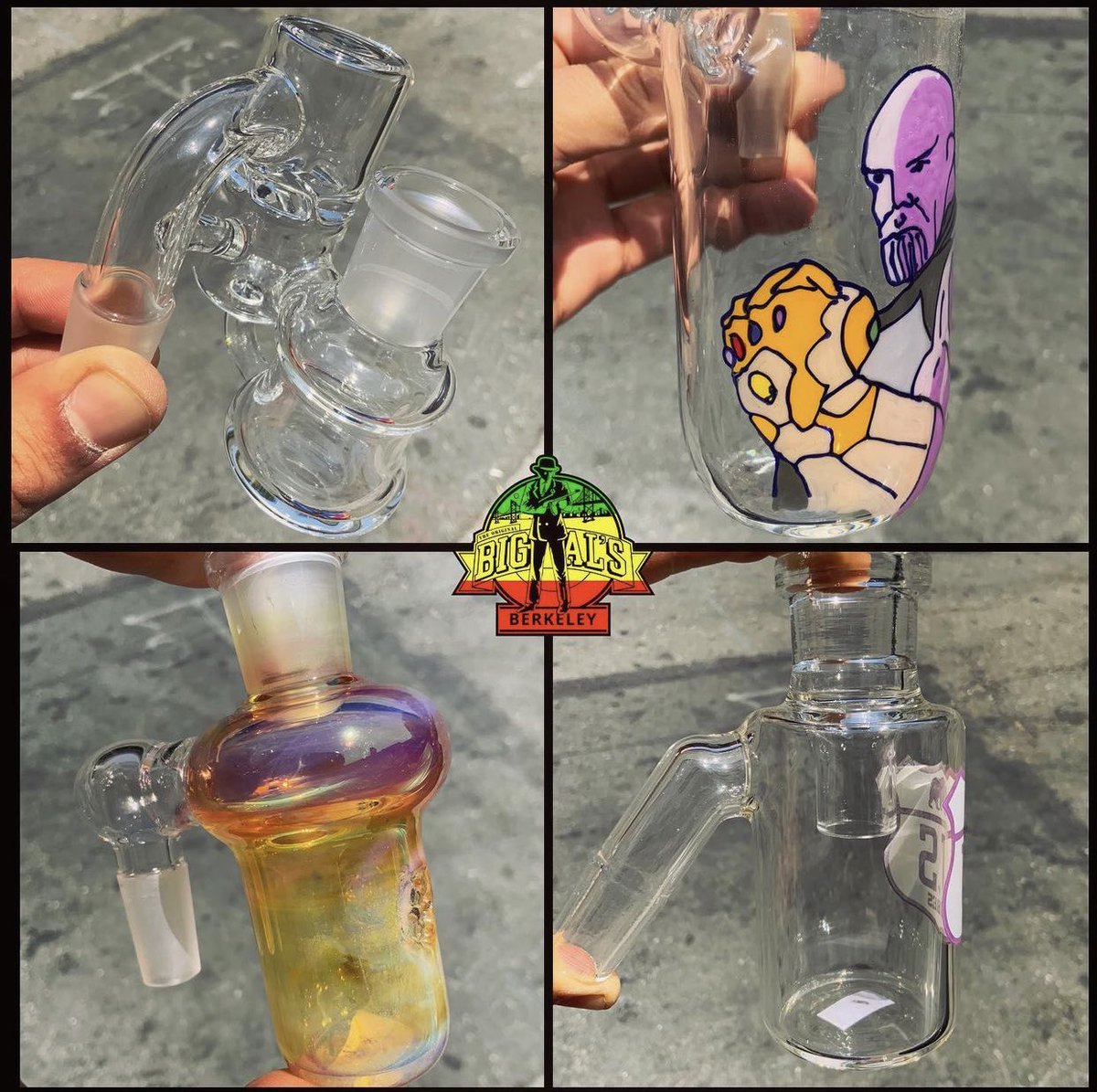 BigAlSmokeshop's tweet image. A Couple Drycatchers #unityglassworks @lv_glass @superphunkglassworks @stringbeansglass #ustubes 🗑🫴🚮 🔥💨🌪💦🥳

bigalssmokeshop.com

#drycatcher #wigwag #fumed #opal #thor #pokemon #karlterminiglass #scientificglass #berkeley #superphunkglass #stringbeansglass