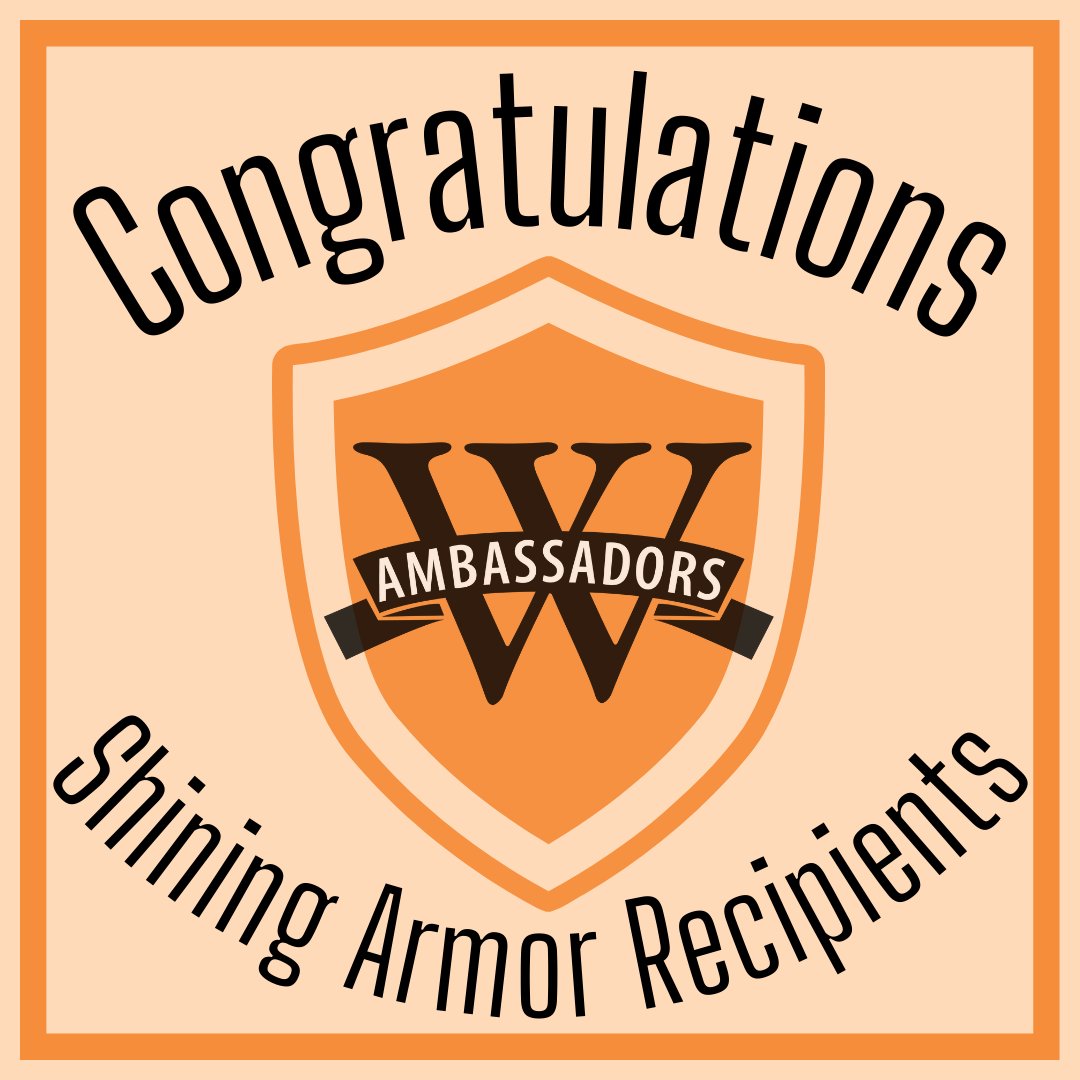 WBurgAmbassador's tweet photo. Wartburg Ambassadors would like to extend a huge THANK YOU to all of our amazing faculty and staff. A special round of applause👏 to our 2021-2022 Shining Armor Award recipients! 🍊🧡 https://t.co/LkSp6T78p5
