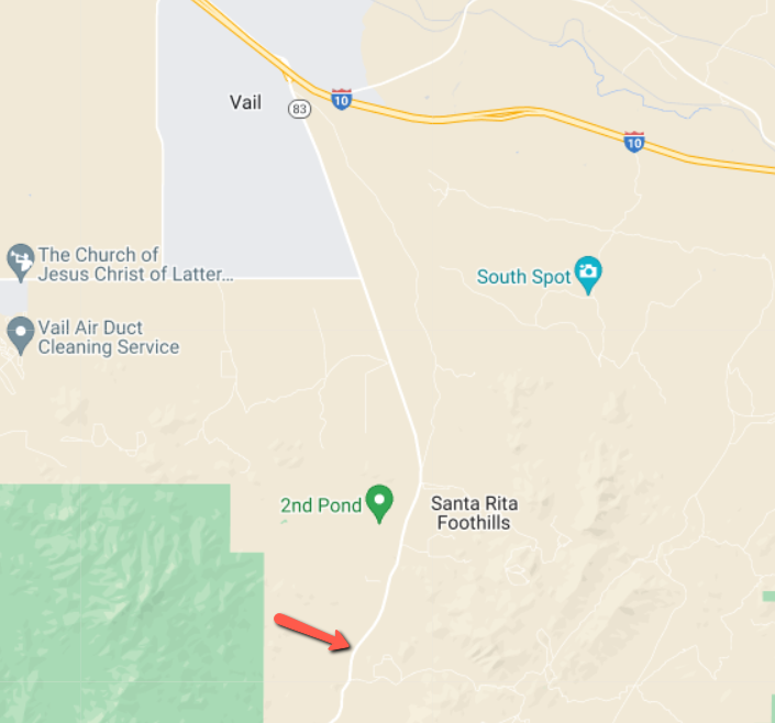 ArizonaDOT's tweet photo. SR 83 SB about eight miles from I-10 (mp 50): A crash is blocking the middle lane.
#aztraffic #VailAz #SR83 https://t.co/q9Crwys2fG