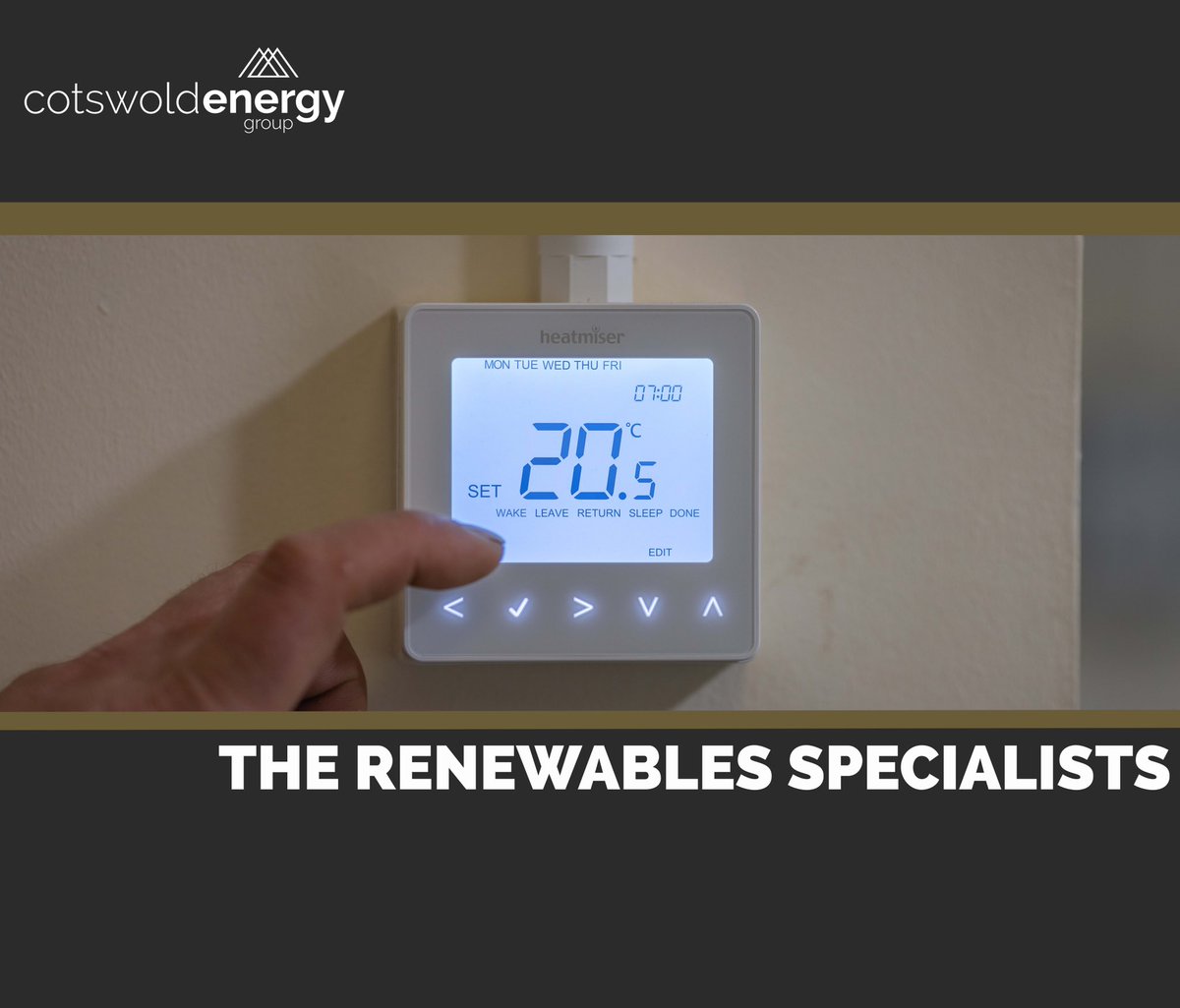The Boiler Upgrade Scheme is allowing us to help customers get money off the initial costs of installation with a £5,000 up front government grant.
cotswold.energy

#plumbingandheating #heating #renewable
#environment #climate #climatechange #carbonfootprint
#environment