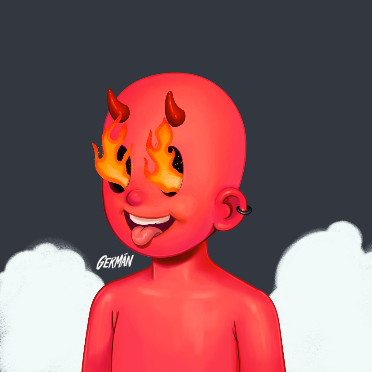 CreativeFriendz's tweet photo. Meet "Hellboy" - the first NFT of the Creative Friendz Stories Collection. This fella will be Airdropped to all of the 40 friendz that minted on pre-sale before the price change at 0.06 EHT as a special thank you!

Are you among those 40? are you excited?
#NFTs #NFTCommunity https://t.co/NNiXRP8FmX