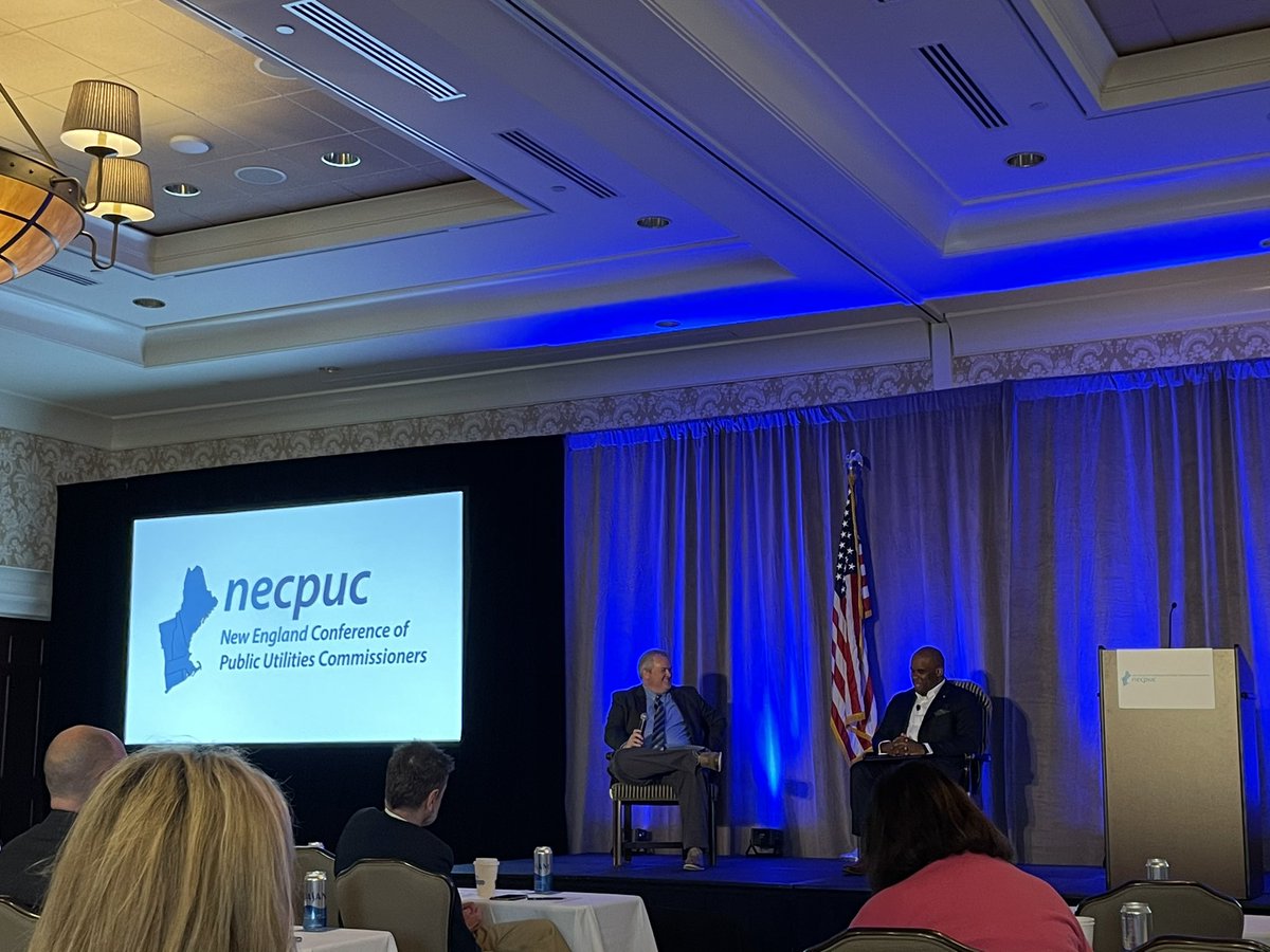 Representing <a href="/OrstedUS/">Ørsted U.S.</a> at  NECPUC’s annual symposium, where N.E. regulatory leaders tackle the most pressing energy issues of our time.  As Commissioner <a href="/wlpFERC/">Willie Phillips</a> said, “serious problems need serious solutions.”