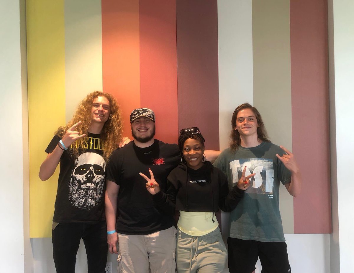 brotalityband's tweet photo. WOW has this been an amazing experience, one truly like no other we’ve ever experienced. Thank you to everyone at #objective22 and to everyone who made this the week it was! Here are some of our favorite shots with some of our new favorite people! https://t.co/uxQ4LP6hEe